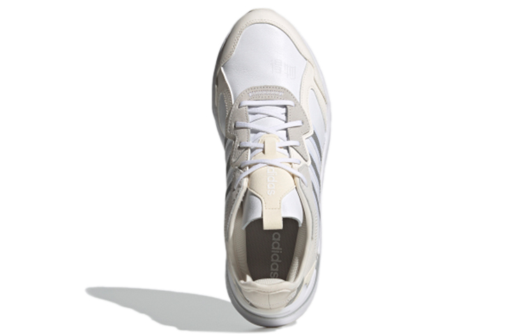 Мужские кроссовки adidas neo Futureflow (белый / бежевый / серебристый) — фото 5