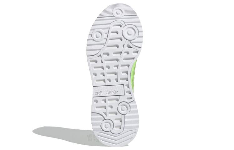 Женские кроссовки adidas originals Sl Andridge TPU (зеленые с серебристым и белым) — Зелёный / серебристый / белый — фото 6