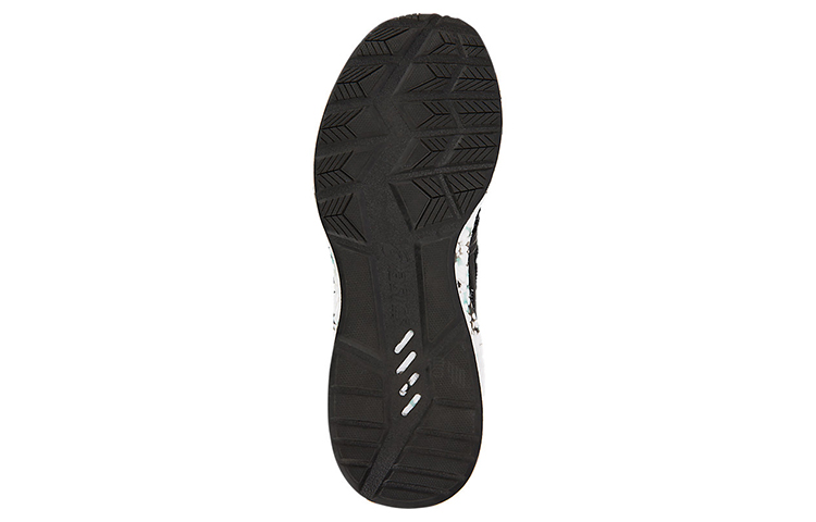 Женские кроссовки ASICS Hypergel Kenzen (черно-белые) — Чёрный / белый — фото 6