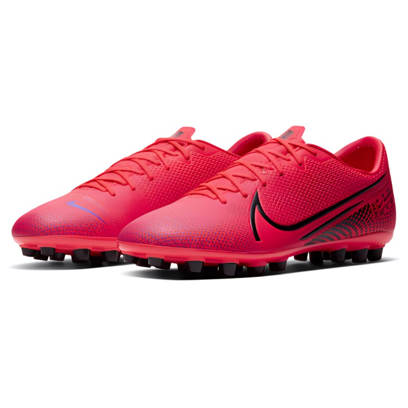 Футбольные бутсы Nike Mercurial Vapor 13 Academy AG (красныйчерный) — Красныйчёрный — фото 3