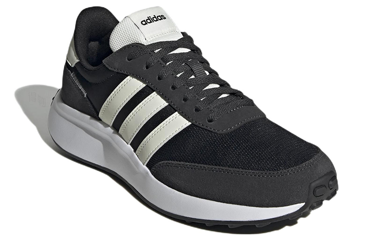 Женские кроссовки adidas neo Run 70S (черно-белый) — фото 3