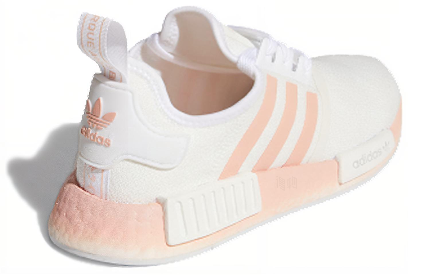 Женские кроссовки adidas originals NMD_R1 (розовые) — фото 4