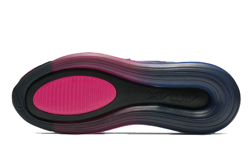 Женские кроссовки Nike Air Max 720 Sunset (розово-фиолетовые) — фото 4