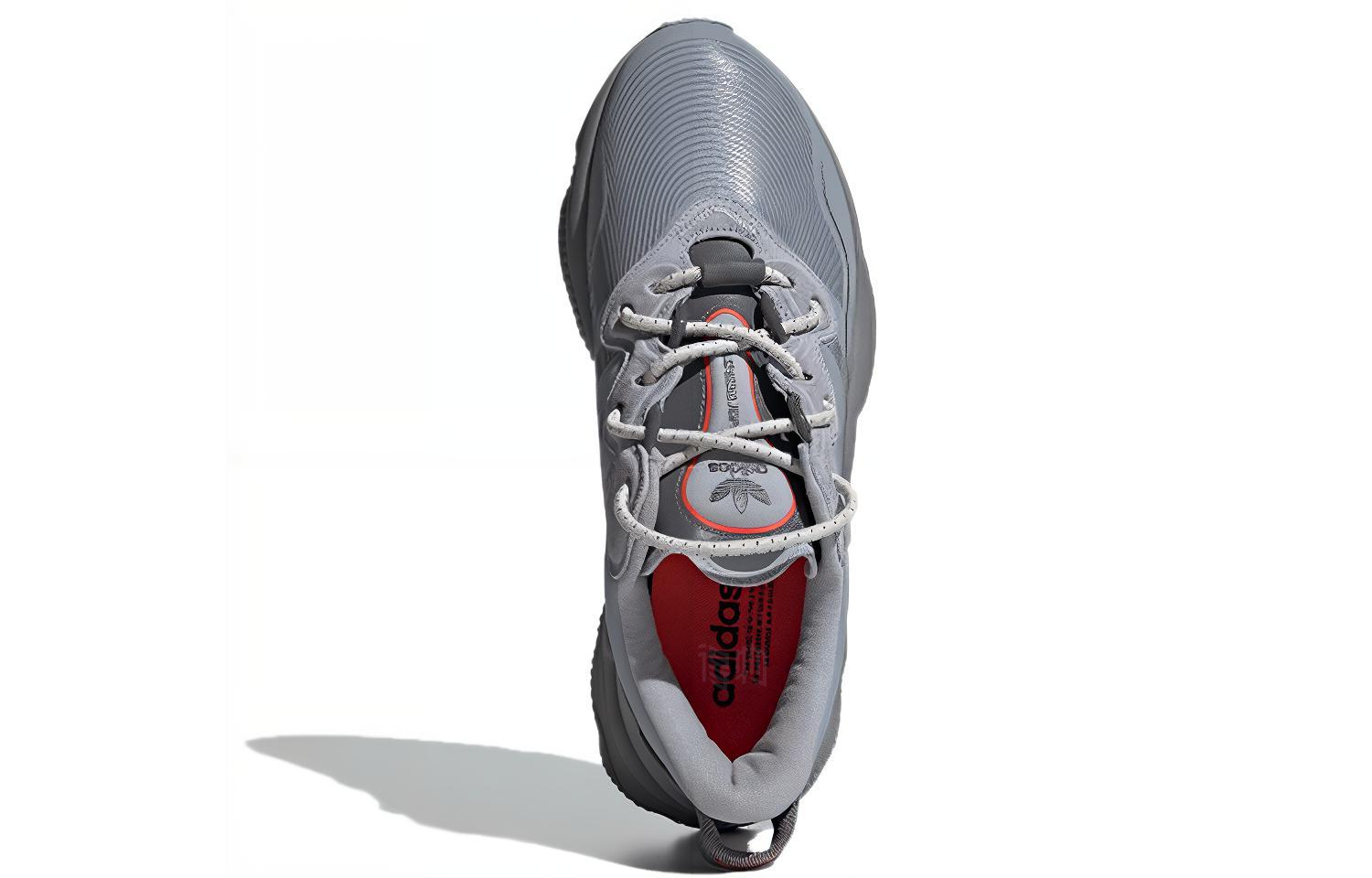 Кроссовки adidas Originals Ozweego (серые) — фото 5