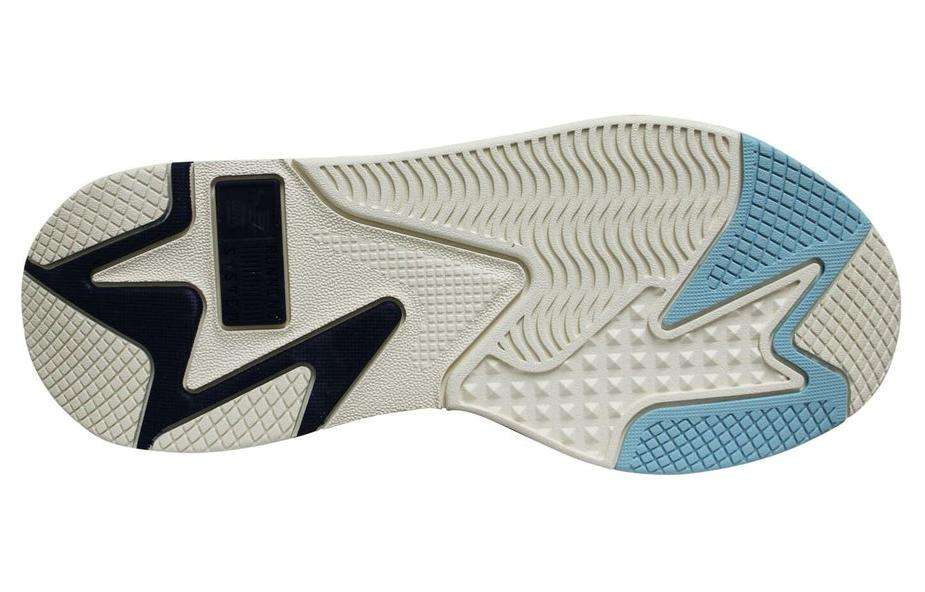 Кроссовки PUMA RS-X Cream (бело-голубые) — фото 4