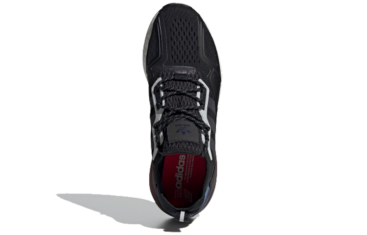 Кроссовки adidas originals ZX 2K Boost (черные) — Чёрный — фото 4