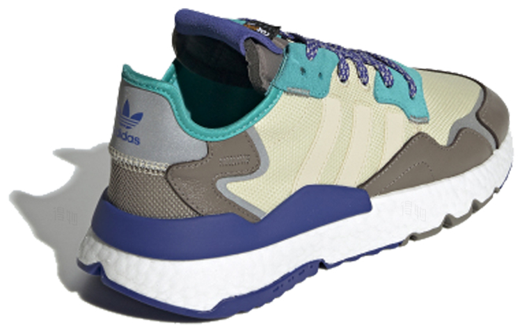 Кроссовки adidas Nite Jogger (коричнево-зеленые) — Коричневый / зелёный — фото 3