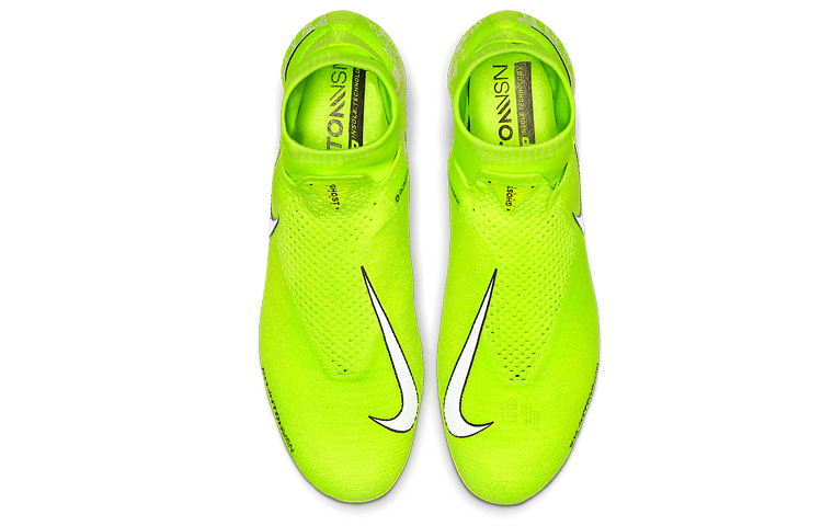 Футбольные бутсы Nike Phantom Vision Elite FG (зеленые) — фото 4