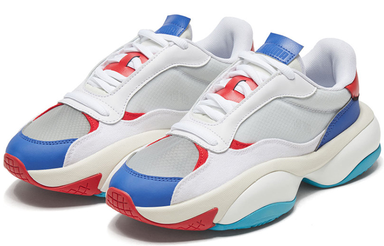 Кроссовки PUMA Alteration T (бело-сине-красные) — фото 3