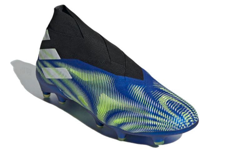 Мужские бутсы adidas Nemeziz (сине-желтые) — фото 3