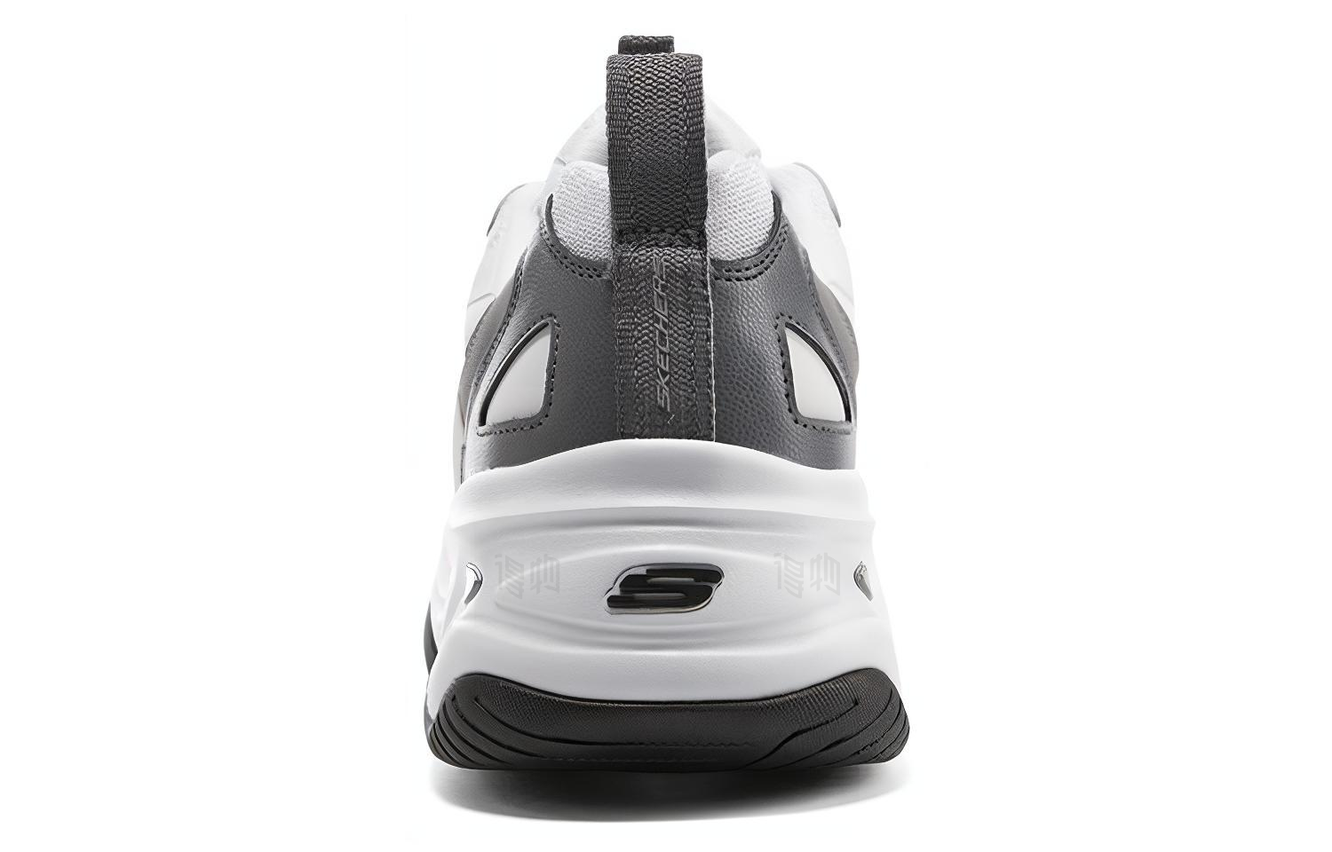 Мужские кроссовки Skechers D'Lites 4.0 (белый / серый) — фото 4