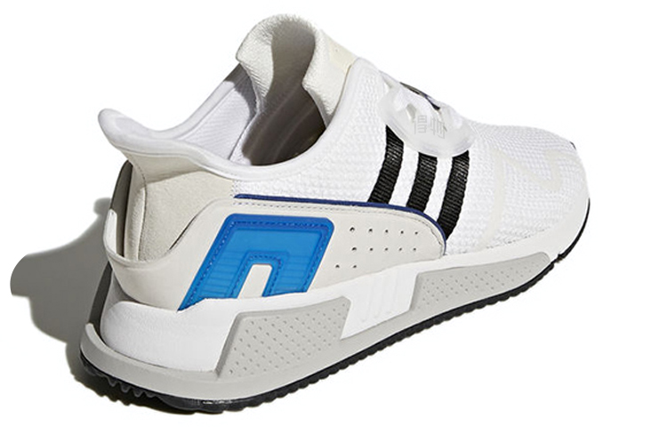 Кроссовки adidas originals EQT Cushion ADV White Black Royal (бело-сине-черные) — Белый / синий / чёрный — фото 3