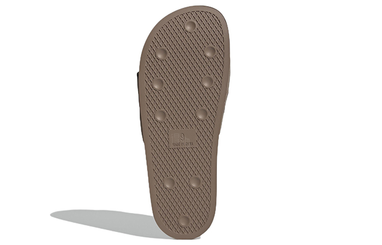 Шлепанцы adidas originals Adilette 2.0 (коричневые) — фото 6