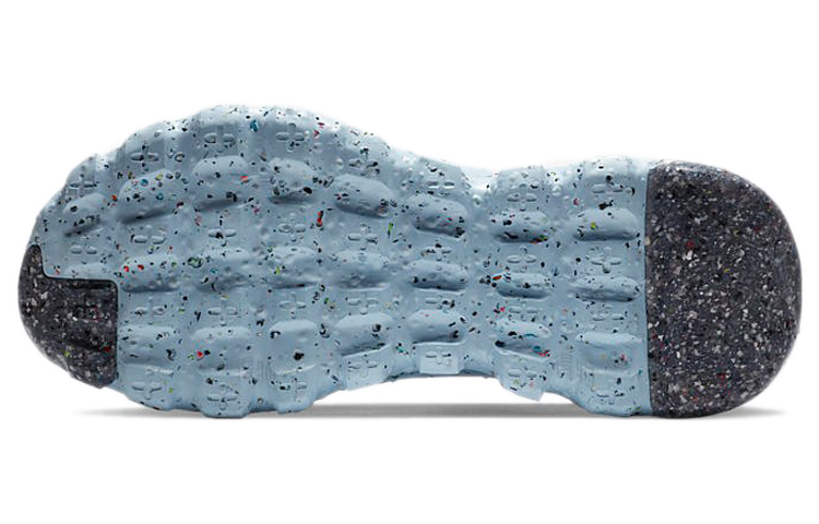 Мужские кроссовки Nike space hippie 04 (серый/синий) — Серыйсиний — фото 6