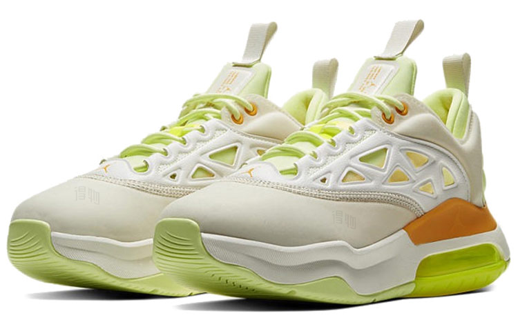 Женские кроссовки Jordan Air Max 200 XX "Sail" (зелено-белые) — Зелёныйбелый — фото 3