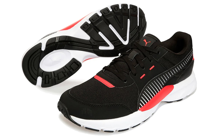 Кроссовки PUMA Future Runner (бело-черно-красные) — фото 5
