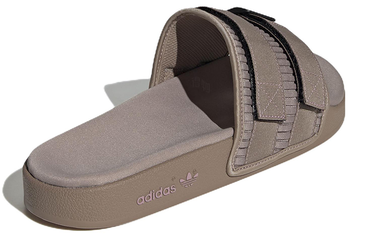 Шлепанцы adidas originals Adilette 2.0 (коричневые) — фото 4