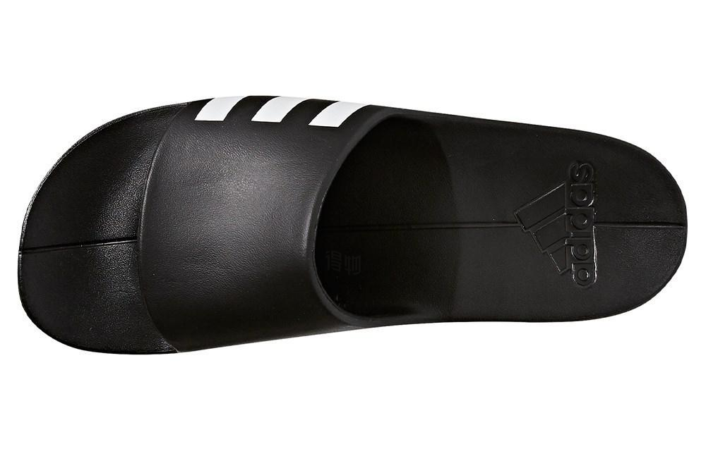 Шлепанцы adidas Aqualette (черно-белые) — фото 3