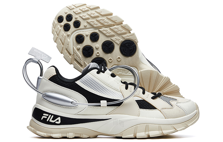 Мужские кроссовки Fila FUSION Lifestyle (сине-черные) — Белый / чёрный — фото 5