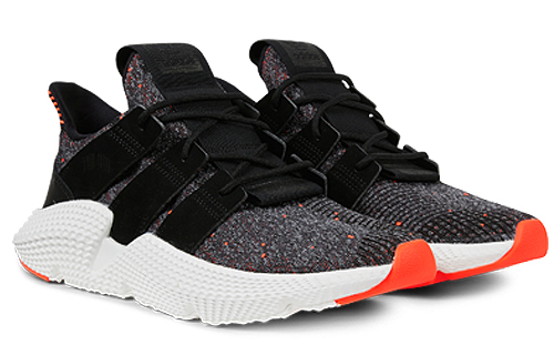 Женские кроссовки adidas originals PROPHERE (черно-бело-красные) — Чёрный / белый / красный — фото 4