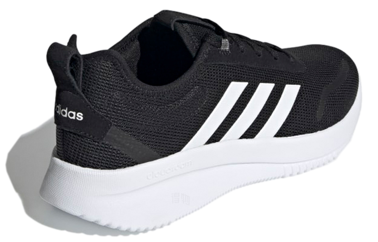 Мужские кроссовки adidas neo Lite Racer (черно-белые) — фото 3