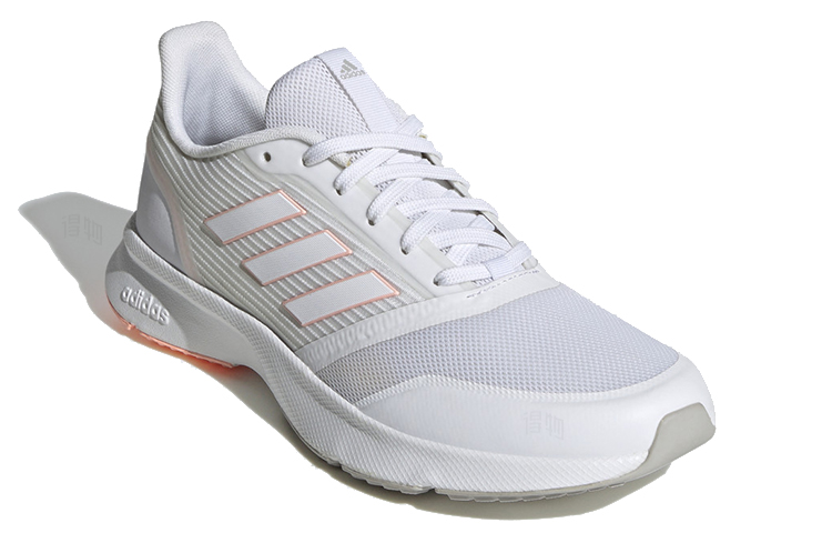 Женские кроссовки adidas neo Nova Flow (оранжево-белые) — фото 3