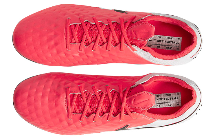 Мужские кроссовки Nike Tiempo Legend 8 Elite FG (лазерный красный) — 激光红/白色/黑 — фото 3