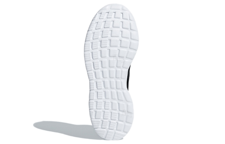 Женские кроссовки adidas neo Lite Racer (черные) — Чёрный / белый — фото 6