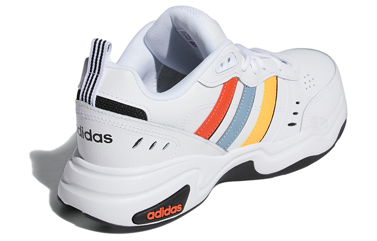 Кроссовки adidas neo Strutter (белые с цветными вставками) — фото 4