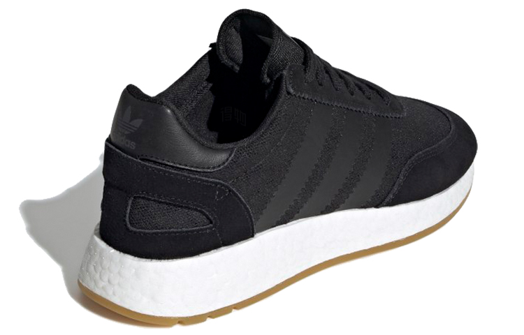 Женские кроссовки adidas I-5923 (черно-белые) — Чёрный / белый — фото 4