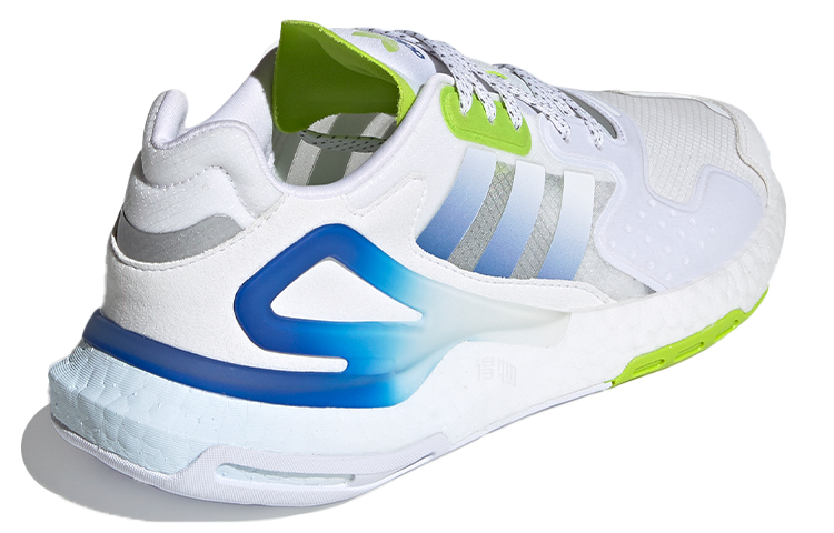 Кроссовки adidas originals Day Jogger (бело-синие) — Белый / синий — фото 4