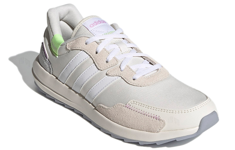 Женские кроссовки adidas neo Retrorun (бежевые) — фото 3