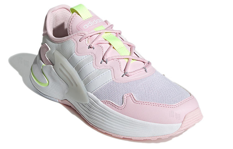 Женские кроссовки adidas neo Roamer (розово-белые) — Розовый / белый — фото 3