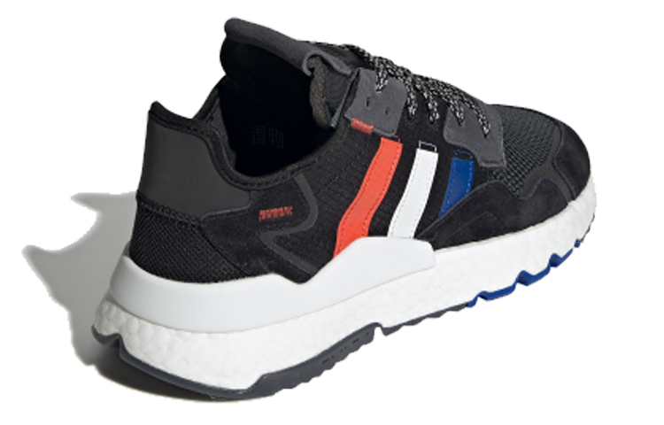 Кроссовки adidas originals Nite Jogger (черные) — фото 4