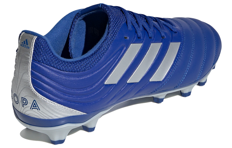Мужские футбольные бутсы adidas Copa 20.3 MG (сине-серые) — Синийсерый — фото 4