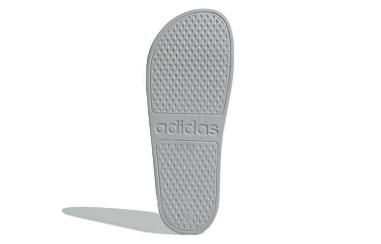 Шлепанцы adidas Adilette Aqua SLIDES (серо-белые) — Серый / белый — фото 6
