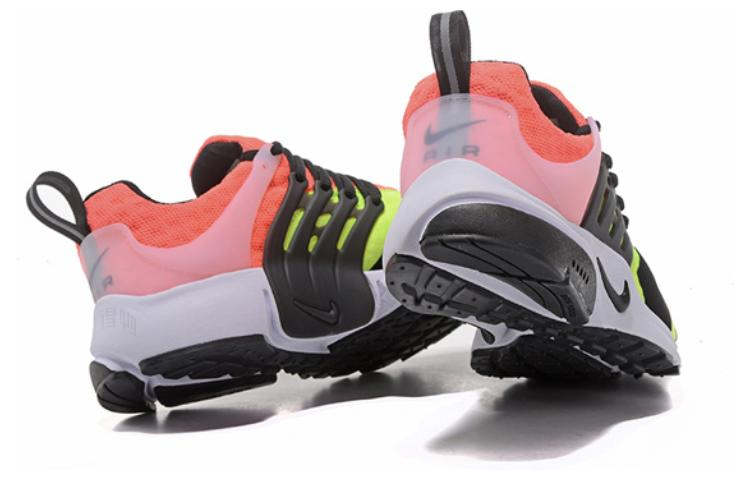 Кроссовки Nike Air Presto Mid "Multicolor" (черно-желто-розовые) — фото 3