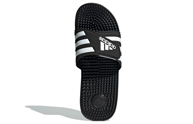 Шлепанцы adidas Adissage EVA (черно-белый) — фото 4