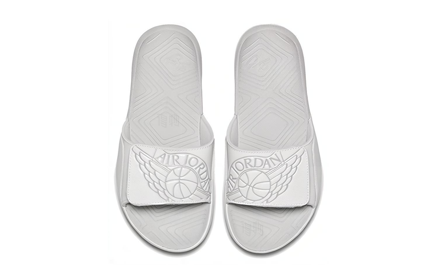 Женские шлепанцы Jordan OG Hydro 7 Sandals Slippers White(W) (белые) — фото 4