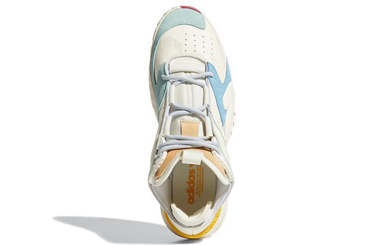 Кроссовки adidas originals Streetball (бежевые) — фото 5