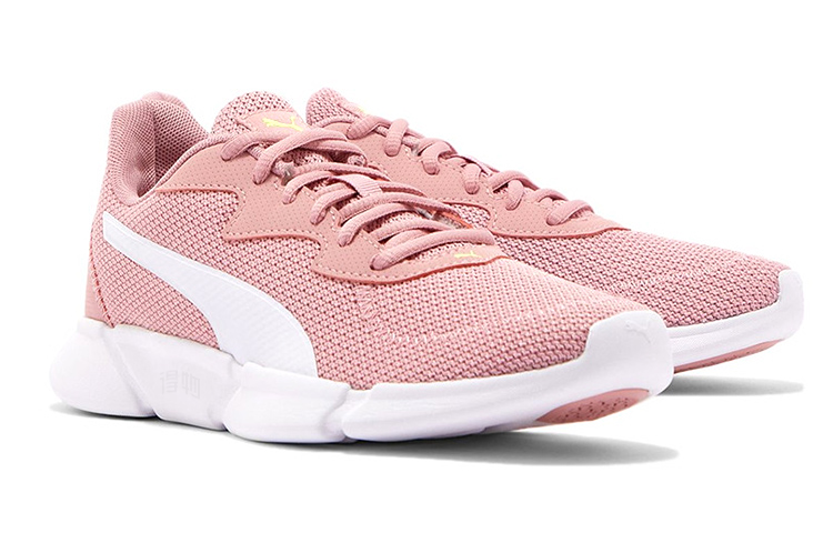 Кроссовки PUMA Interflex Runner (розово-белые) — фото 3
