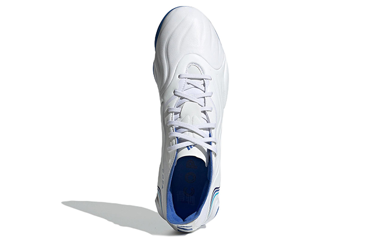 Мужские бутсы adidas Copa Sense.1 (бело-синие) — Белый / синий — фото 5