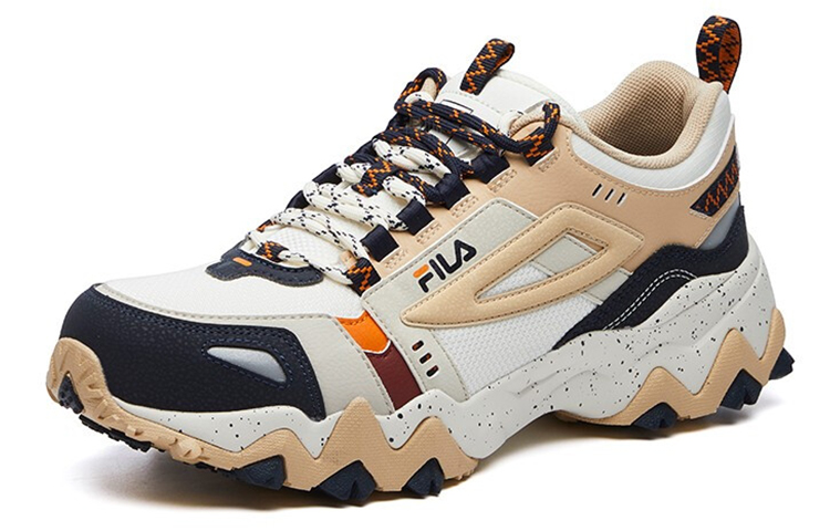 Кроссовки Fila Fusion (бежевые) — фото 2
