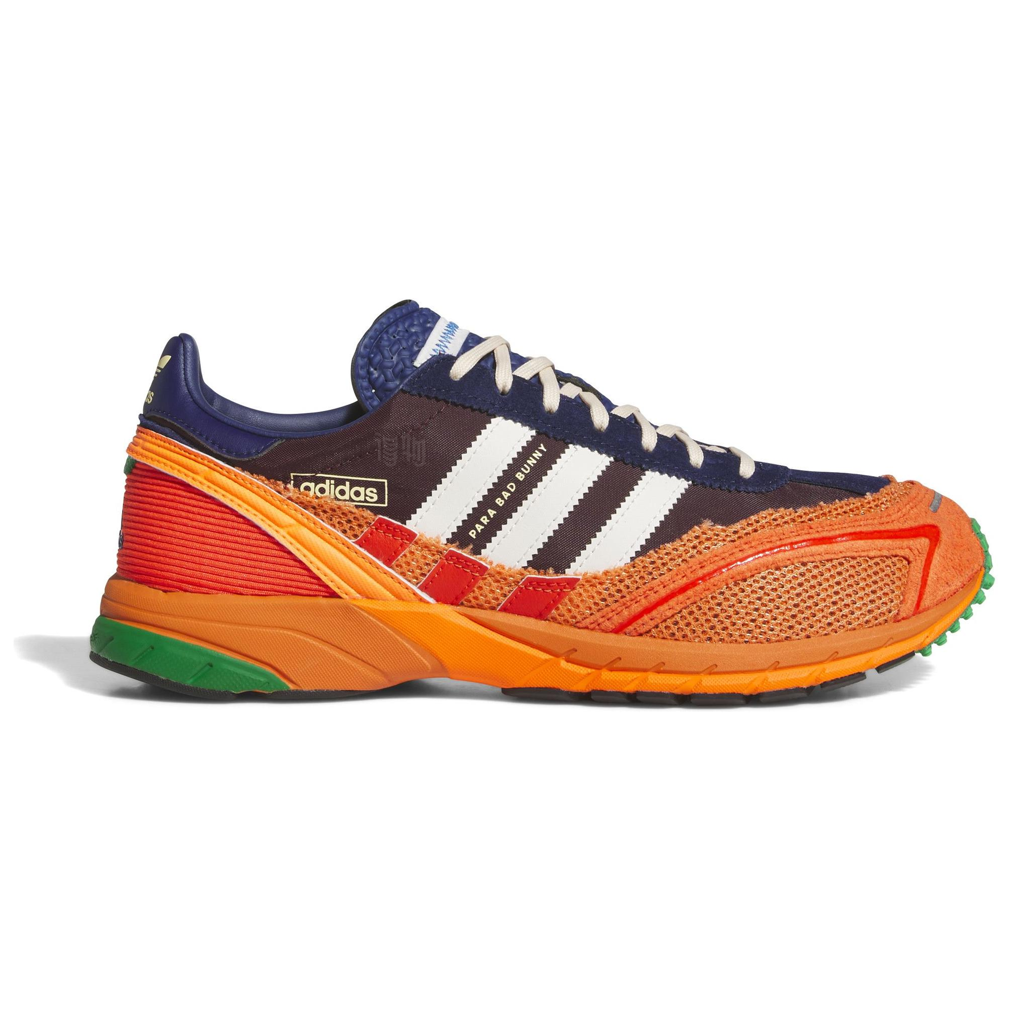 Кроссовки BAD BUNNY x adidas originals ADIZERO SL 72 (каштановые) — фото 2