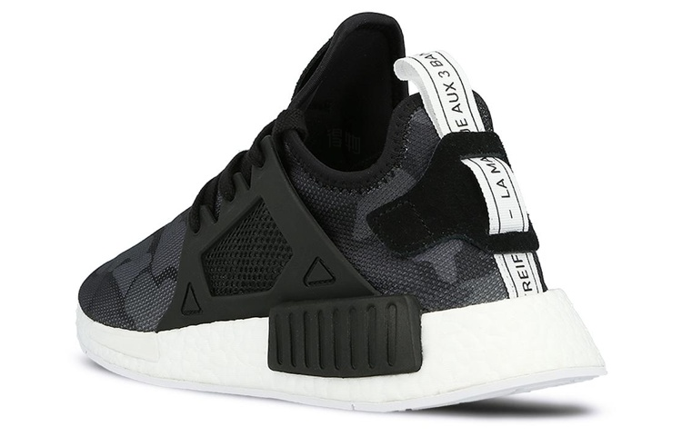 Кроссовки adidas originals NMD XR1 (черно-белые) — фото 4