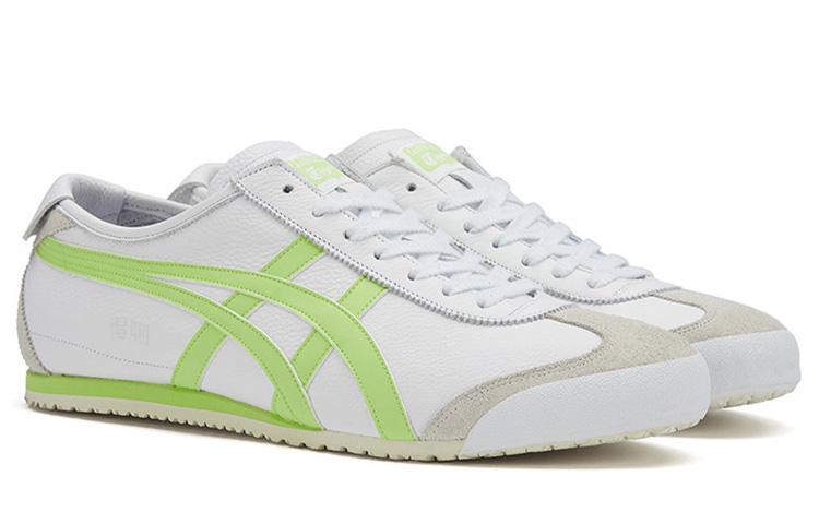 Кроссовки Onitsuka Tiger Mexico 66 (ярко-зеленые) — фото 3