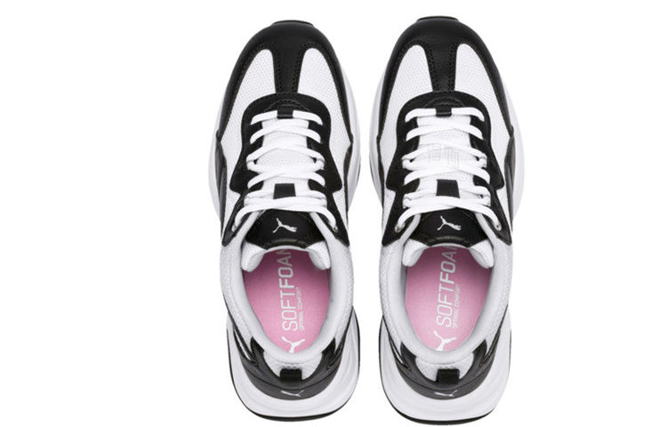 Женские кроссовки PUMA Cilia Trainers (черно-белые) — фото 4