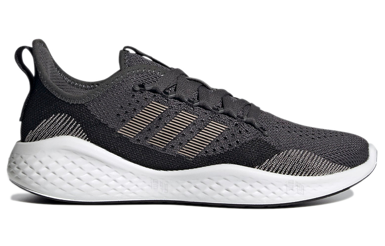 Женские кроссовки adidas Fluidflow 2.0 (серо-белые) — Серый / белый — фото 2