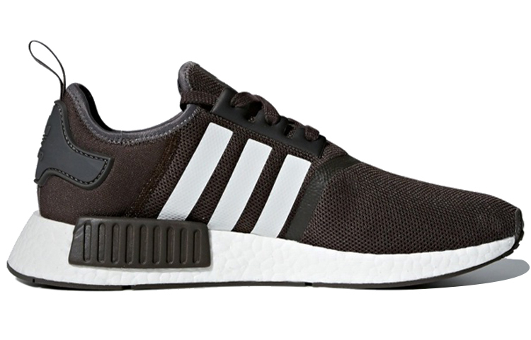 Кроссовки adidas NMD_R1 Trace Grey Metallic (черно-белые) — Чёрный / белый — фото 2