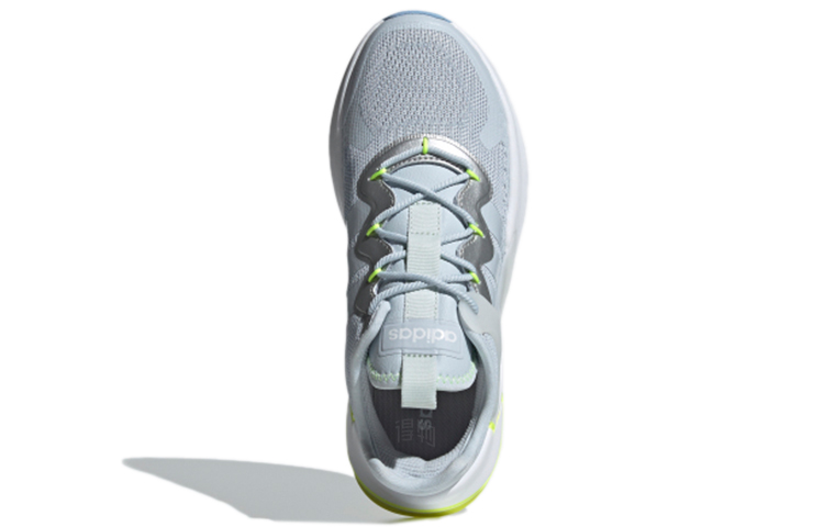 Женские кроссовки adidas neo Roamer (сине-бело-желтые) — Синий / белый / жёлтый — фото 5